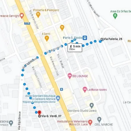 Casa Verdi 37 Acquamarina Apartament *